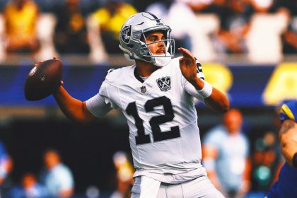 Raiders QB Aidan O'Connell reportedly fractures thumb, will miss 4-6 weeks