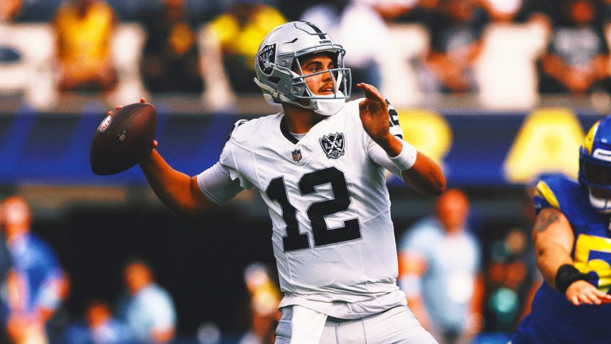 Raiders QB Aidan O'Connell reportedly fractures thumb, will miss 4-6 weeks