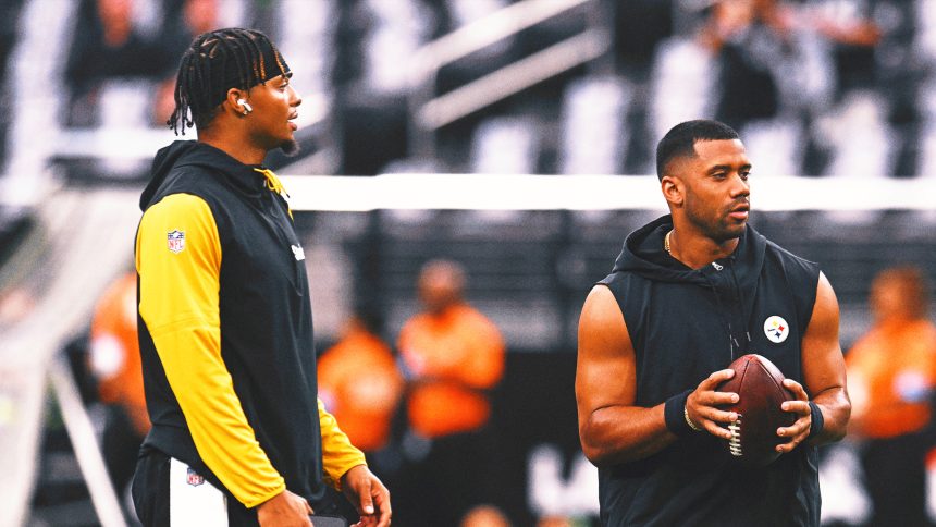 Report: Steelers elevate Russell Wilson to first team, QB in line to start Sunday