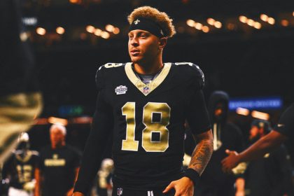 Saints ride with rookie QB vs. Bucs playing for storm-ravaged Tampa Bay