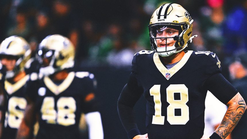 Saints to start Spencer Rattler at QB with Derek Carr out