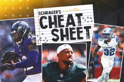 Schrager's Cheat Sheet: King Henry making MVP case; Saquon's homecoming