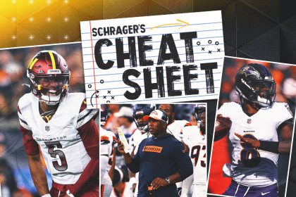 Schrager's Cheat Sheet: Vance Joseph's resurgence; Jayden-Lamar must-see showdown