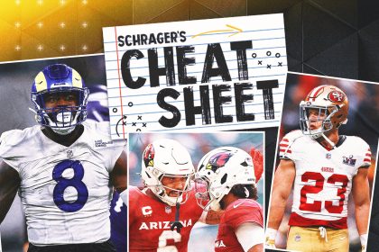 Schrager's Cheat Sheet: Why the wide-open NFC West battle is just heating up