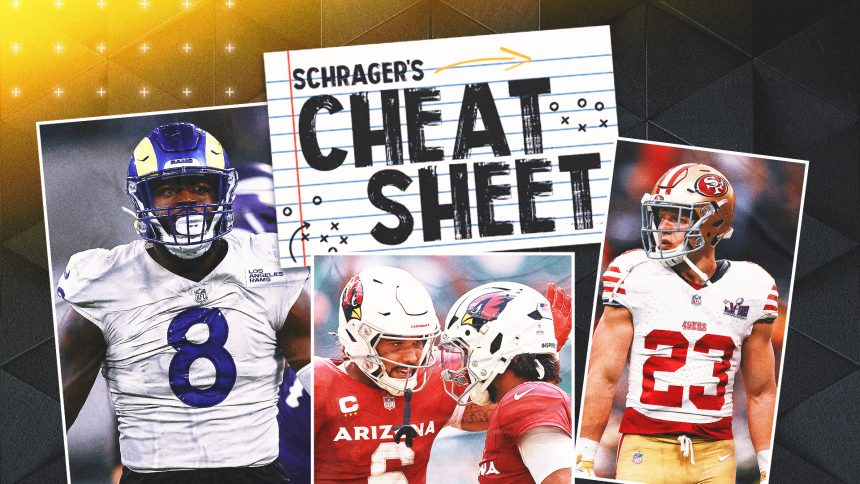 Schrager's Cheat Sheet: Why the wide-open NFC West battle is just heating up