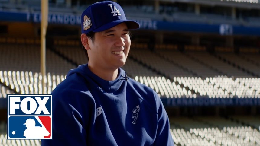 Shohei Ohtani on Yankees vs. Dodgers in World Series: 'I'm honored to play on this team this year'