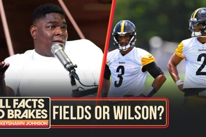 Steelers QB Controversy: Fields vs. Wilson & Pickens' 'Slot Merchant' Jab | All Facts No Brakes