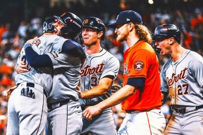 Tigers oust Astros in two games, advance to ALDS