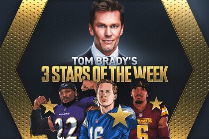 Tom Brady's 3 Stars of Week 4, including Lions' Jared Goff