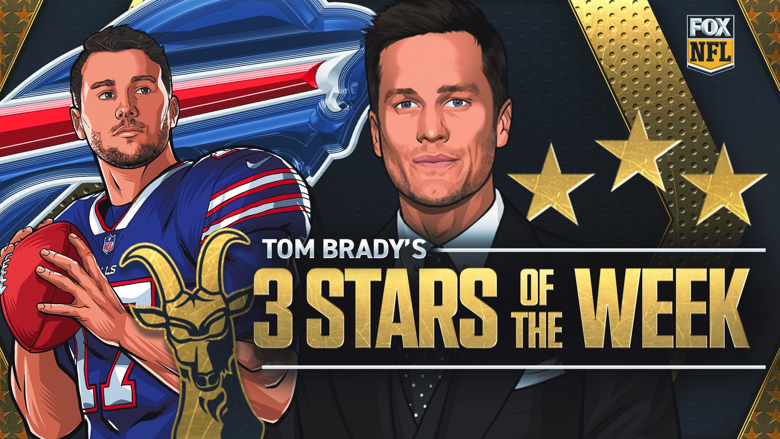 Tom Brady’s 3 Stars of Week 7: Josh Allen, Saquon Barkley, Russell Wilson | DIGITAL EXCLUSIVE