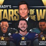 Tom Brady's 3 stars of Week 7, including Bills' Josh Allen