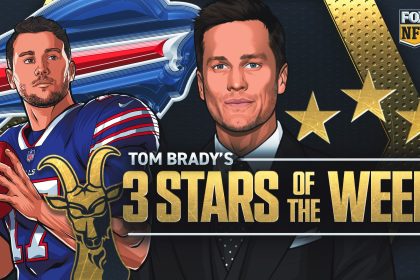 Tom Brady’s 3 Stars of Week 7: Josh Allen, Saquon Barkley, Russell Wilson | DIGITAL EXCLUSIVE