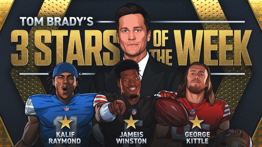 Tom Brady's 3 stars of Week 8, including Browns' Jameis Winston