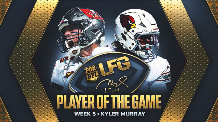 Tom Brady's LFG Player of the Game for Week 5: Cardinals QB Kyler Murray