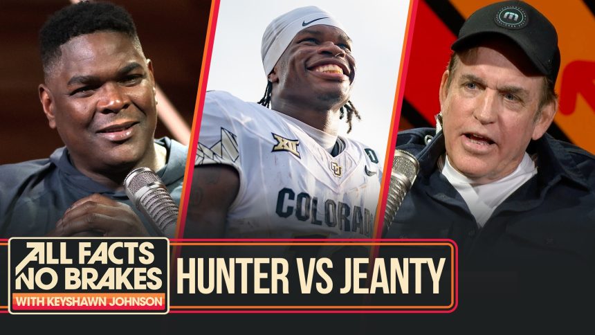 Travis Hunter vs Ashton Jeanty: 'They won't give Heisman to a Boise State RB!' | All Facts No Brakes