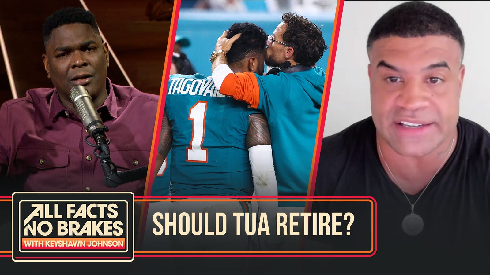 Keyshawn Johnson, Shawne Merriman on Tua's future: Should he retire?