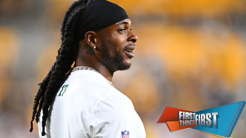 Was Davante Adams right to call out the Jets sideline after just one game? | First Things First