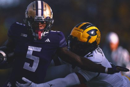 Washington pulls away to beat No. 10 Michigan 27-17 in rematch