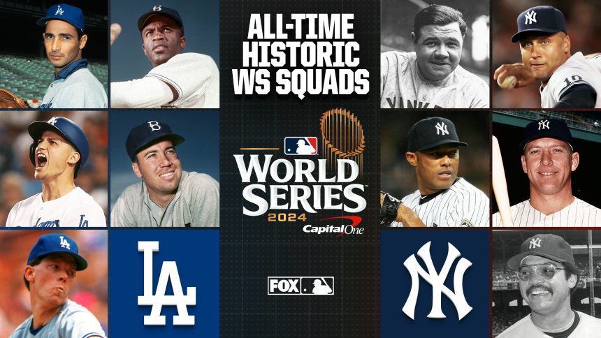 Who makes Yankees', Dodgers' all-time World Series starting lineups?