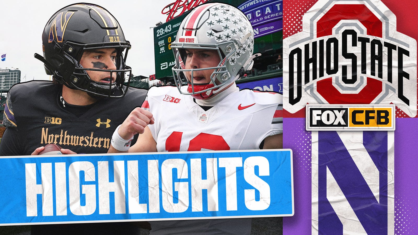 No. 2 Ohio State Buckeyes vs. Northwestern Wildcats highlights 