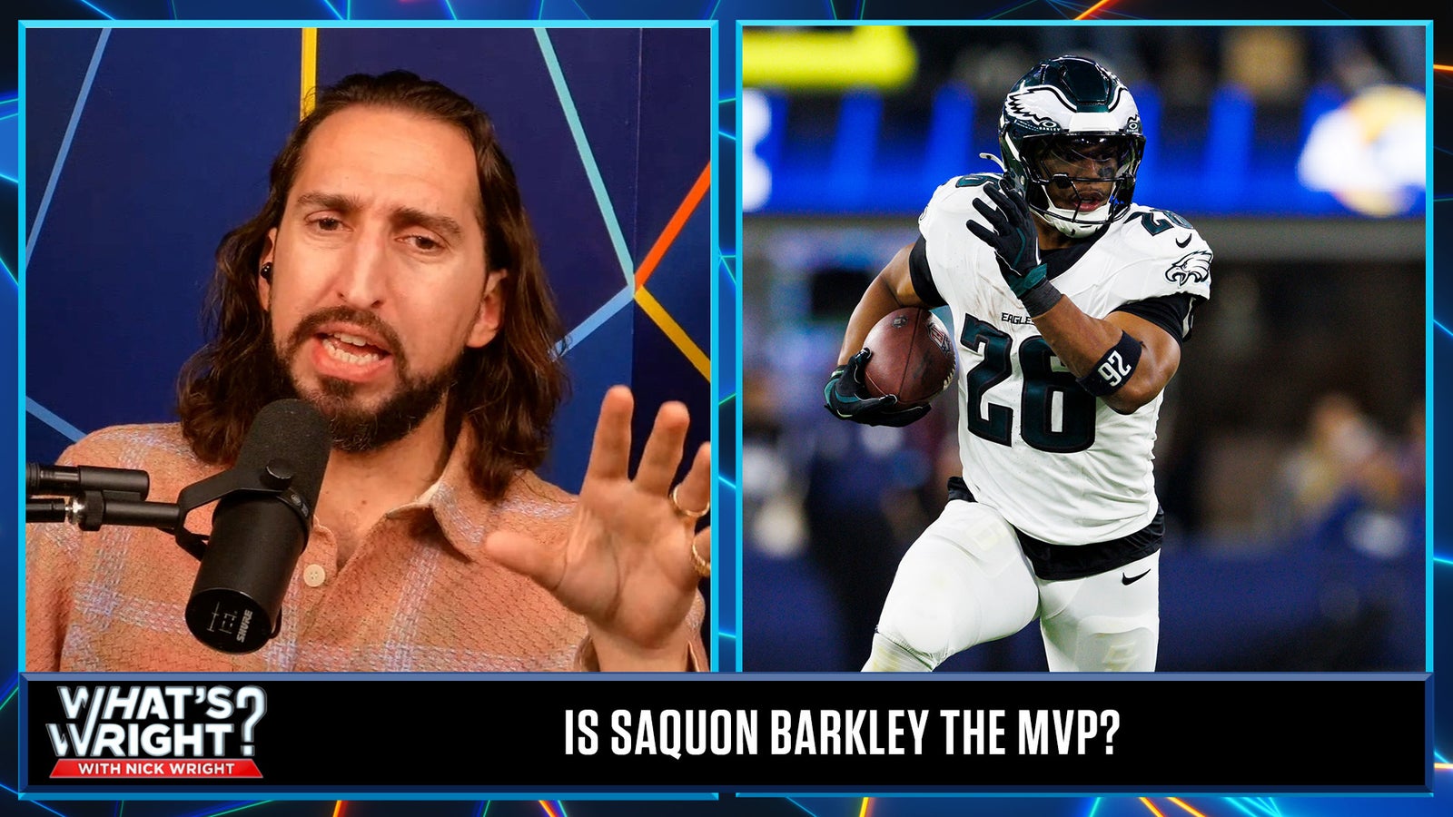 Eagles are Nick's NFC pick to be in the Super Bowl, Is Saquon Barkley the MVP? 