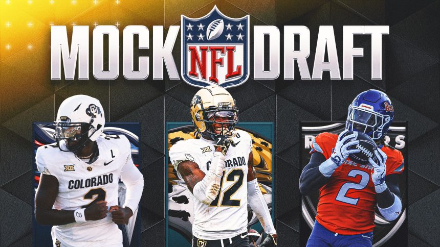 2025 NFL mock draft: Travis Hunter, Shedeur Sanders have Buffs sitting pretty