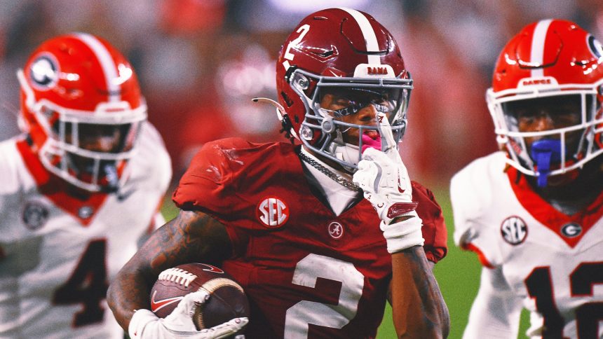 Alabama's Ryan Williams on Travis Hunter winning Biletnikoff: 'I can't let him do that'