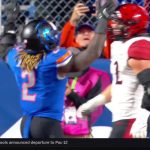 Ashton Jeanty scores his second TD of the night, extending Boise State's lead over San Diego State