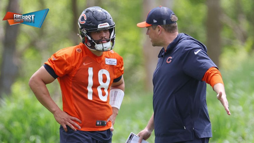 Bears fire OC Shane Waldron, how much of it is on Caleb Williams? | First Things First