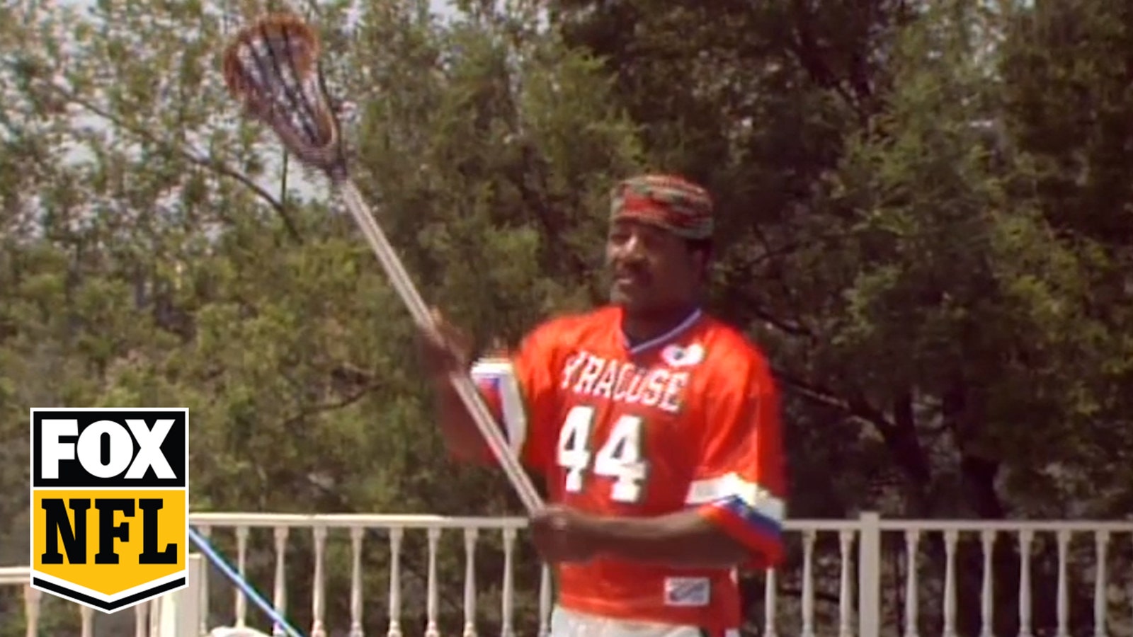 Behind the Scenes: Rich Russo plays lacrosse with Jim Brown