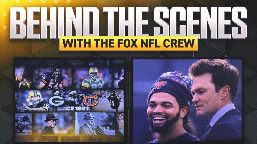 Behind the Scenes with FOX's NFL crew: Caleb Williams gets taste of classic rivalry