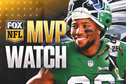 Can Eagles' Saquon Barkley become first running back to win MVP since 2012?