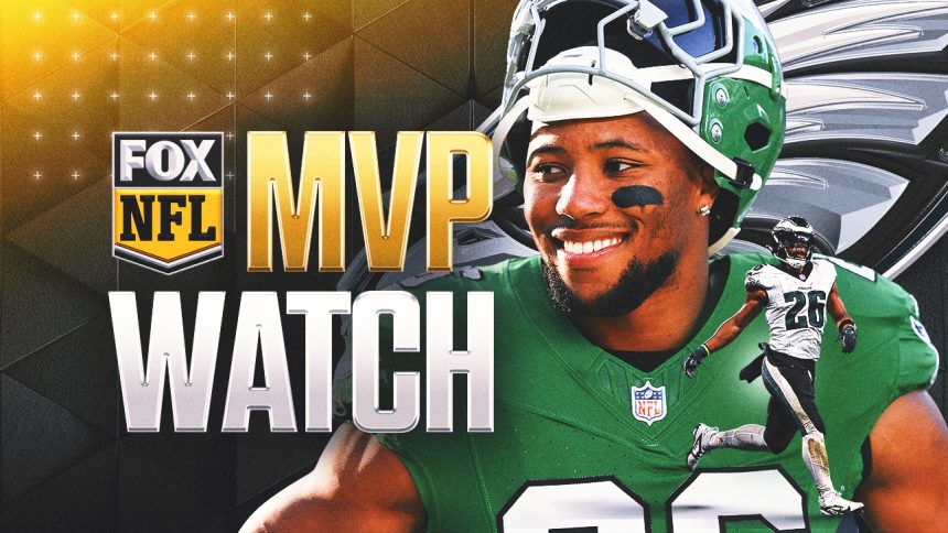 Can Eagles' Saquon Barkley become first running back to win MVP since 2012?