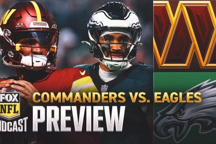 Can Jayden Daniels, Washington Commanders WIN vs. Jalen Hurts, Philadelphia Eagles? | NFL on FOX Pod