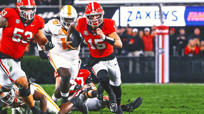 Carson Beck's strong performance helps No. 12 Georgia beat No. 7 Tennessee