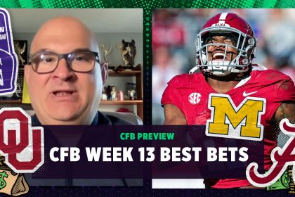 CFB Week 12 Best Bets: Michigan vs. Northwestern, Oklahoma vs. Alabama | Bear Bets