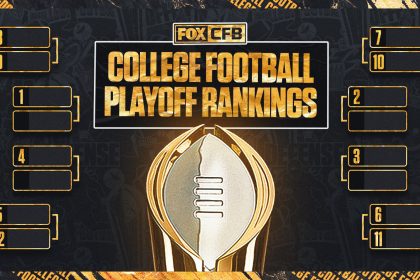 College Football Playoff Rankings: Oregon, Ohio State on top; Alabama enters top 10