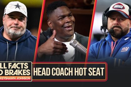 Cowboys, Bears, Giants: Which NFL coaches could be fired next? | All Facts No Brakes