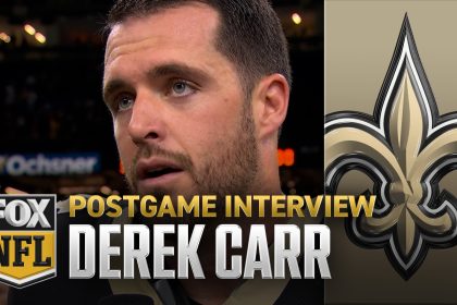 Derek Carr on Saints' goals following new coaching hire – 'We just want to win'