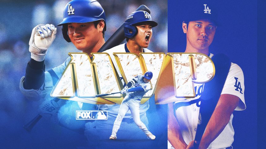 Dodgers' Shohei Ohtani unanimously wins NL MVP