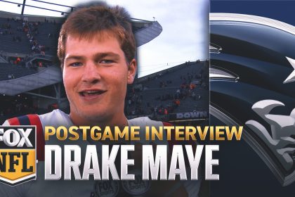 Drake Maye: 'Just keep going' after Patriots defeat Bears, 19-3 | NFL on FOX