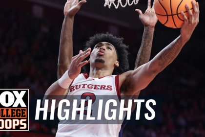 Dylan Harper drops 20 points in Rutgers' win vs. Monmouth | FOX Hoops Player Highlight