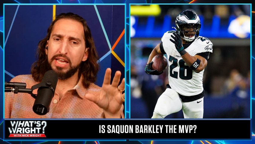 Eagles are Nick's NFC pick to be in the Super Bowl, Is Saquon Barkley the MVP? | What’s Wright?