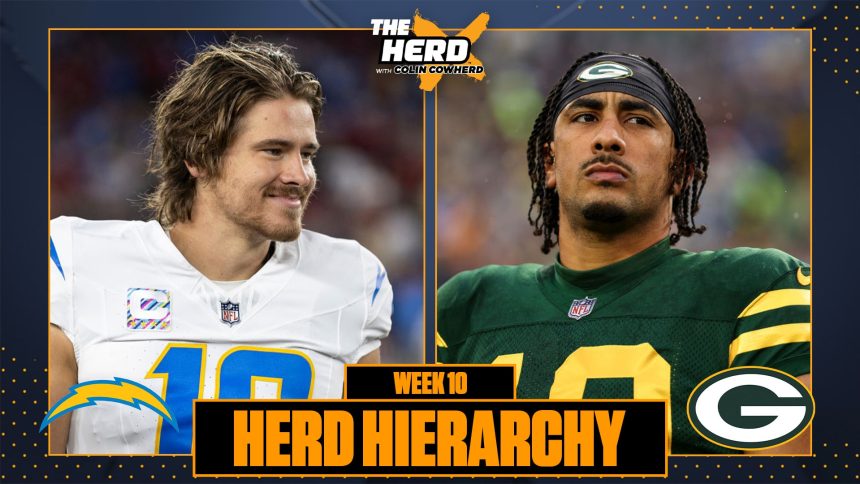 Herd Hierarchy: Packers return, Chargers bolt up to the Top 10 heading into Week 10 | The Herd