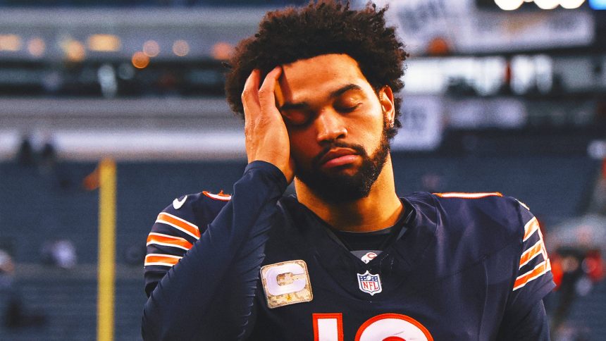 How much is Caleb Williams to blame for the Bears' offensive woes?