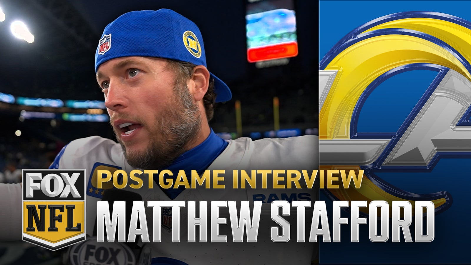 Matthew Stafford on Rams' defense in 26-20 win over Seahawks