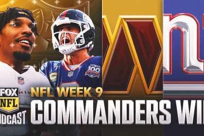 Jayden Daniels, Washington Commanders HOLD OFF Daniel Jones, New York Giants | NFL on FOX Pod