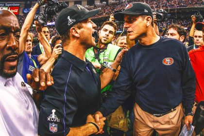 Jim Harbaugh vs. John Harbaugh: How have brothers fared against each other?