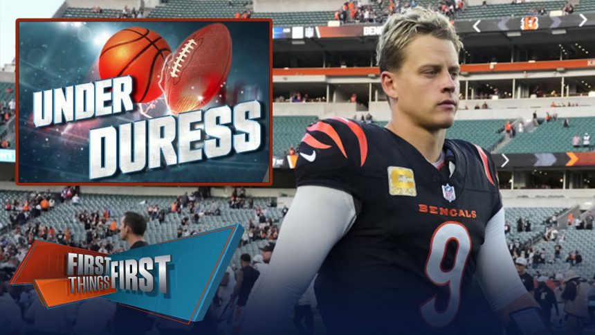 Joe Burrow and C.J. Stroud are Under Duress again in Week 10 | First Things First