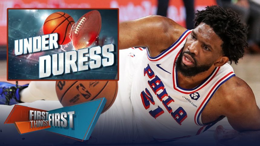 Joel Embiid, Jayden Daniels and John Harbaugh Under Duress in Week 12 | First Things First